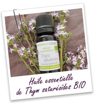 Huile essentielle Thym saturéoïdes BIO