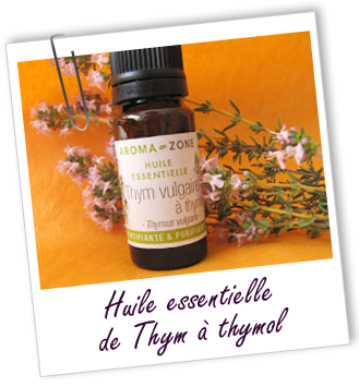 Huile essentielle Thym à thymol Aroma-Zone Huile essentielle Thym à thymol Aroma-Zone