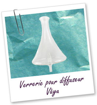 Verrerie pour diffuseur Vâyu et pour diffuseur Inspiration Aroma-Zone Verrerie pour diffuseur Vâyu et pour diffuseur Inspiration Aroma-Zone