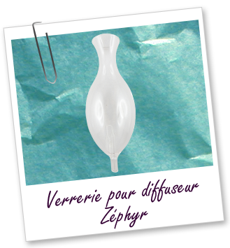 Verrerie pour diffuseur Zéphyr Aroma-Zone Verrerie pour diffuseur Zéphyr Aroma-Zone