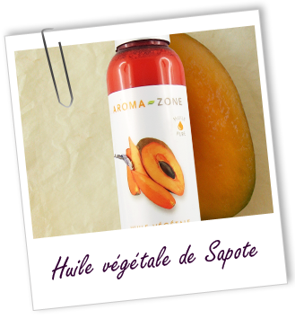 Huile végétale Sapote Aroma-Zone Huile végétale Sapote Aroma-Zone