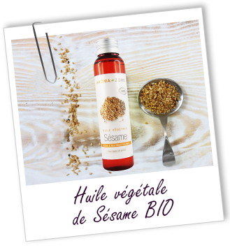 Huile végétale Sésame BIO Aroma-Zone