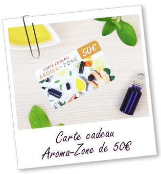 E-CARTE CADEAU AROMA-ZONE 50€ E-CARTE CADEAU AROMA-ZONE 50€