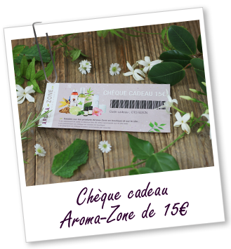 Chèque cadeau Aroma-Zone de 15 €