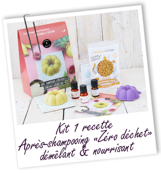 Coffret cosmétique maison Après-shampooing solide 