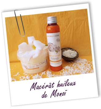 Macérât huileux Monoï BIO Aroma-Zone