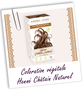 Coloration végétale henné Châtain naturel BIO