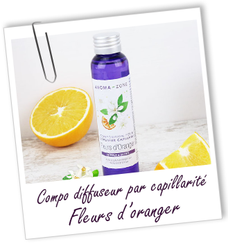 Composition pour diffuseur par capillarité FLEURS D'ORANGER Aroma-Zone