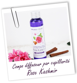 Composition pour diffuseur par capillarité ROSE KASHMIR Aroma-Zone