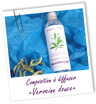 Composition pour diffuseur à tiges VERVEINE DOUCE Aroma-Zone