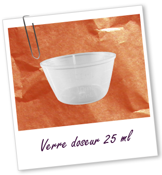 Verre doseur 25 ml Aroma-Zone