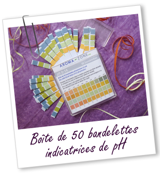 Boîte de 50 bandelettes pH de 0 à 14 - précision 0.5 Aroma-Zone