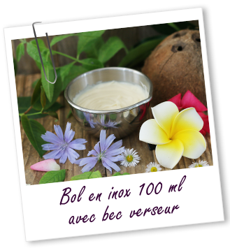 Bol en inox petit modèle - 100 ml