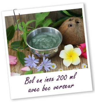 Bol en inox modèle intermédiaire - 200 ml Aroma-Zone