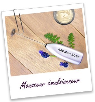 Mousseur émulsionneur à piles Aroma-Zone