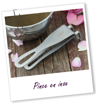 Poignée pince en inox pour bol inox Aroma-Zone