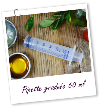 Pipette graduée de 50 ml vendue seule Aroma-Zone