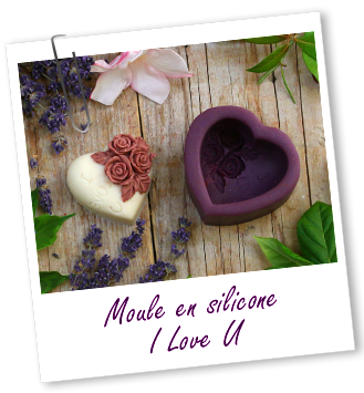 Moule en silicone I Love U Aroma-Zone