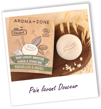 Pain lavant BIO sans savon Douceur