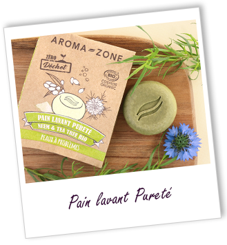 Pain lavant BIO sans savon Pureté