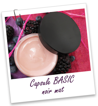 Capsule BASIC noir mat Aroma-Zone