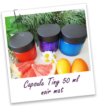 Capsule TINY noir mat Aroma-Zone