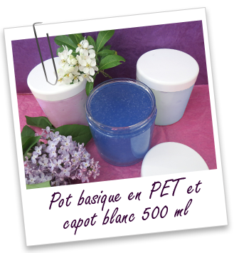Pot en plastique 500 ml Pot en plastique 500 ml