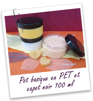 Pot en plastique 100 ml Pot en plastique 100 ml