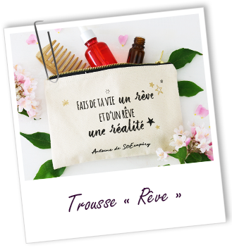 Trousse coton BIO Rêve Aroma-Zone