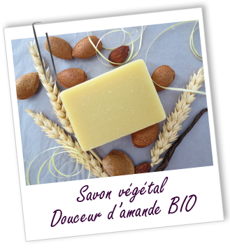 Savon artisanal Douceur d'Amande BIO Aroma-Zone