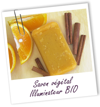 Savon végétal BIO ILLUMINATEUR Aroma-Zone