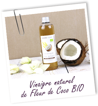 Vinaigre naturel de Fleur de Coco BIO Aroma-Zone