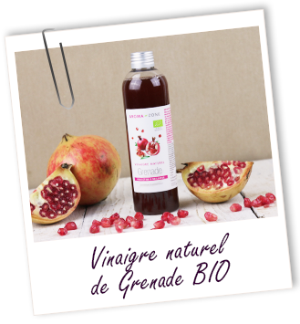Vinaigre naturel de Grenade BIO Aroma-Zone