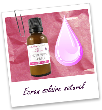 Actif cosmétique Ecran solaire naturel Aroma-Zone