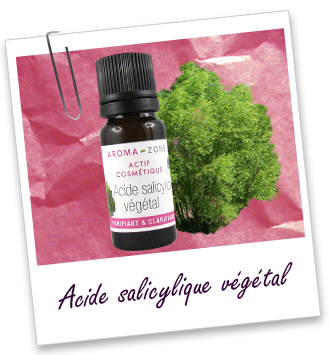 Actif cosmétique Acide salicylique végétal Aroma-Zone