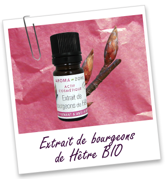 Actif cosmétique Extrait de bourgeons de hêtre BIO Aroma-Zone