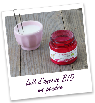 Actif cosmétique Lait ânesse BIO Aroma-Zone