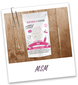 Actif cosmétique MSM Aroma-Zone