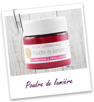 Actif cosmétique Poudre de lumière Aroma-Zone