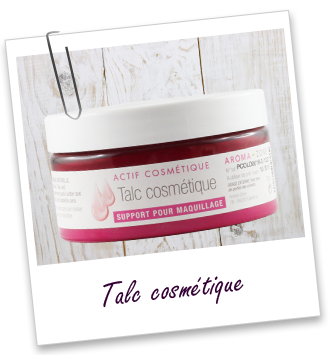 Actif cosmétique Talc cosmétique enrobé Aroma-Zone