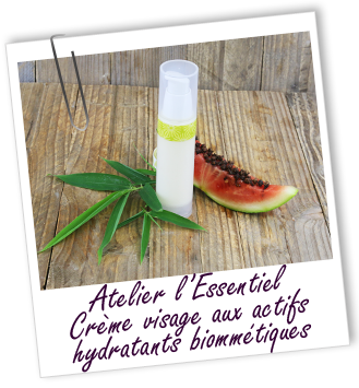 Atelier l'Essentiel - Crème visage aux actifs hydratants* & équilibrants Atelier l'Essentiel - Crème visage aux actifs hydratants* & équilibrants