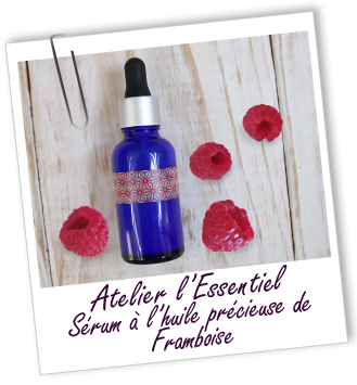 Atelier l'Essentiel - Sérum à l'huile précieuse de Framboise