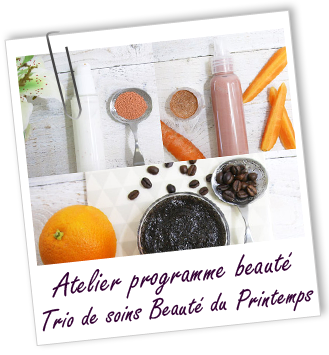 Atelier Programme beauté - Trio de soins Beauté du Printemps - Aroma-Zone