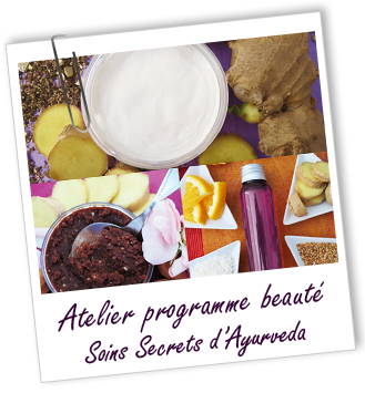 Atelier Programme beauté - SOINS VISAGE ET CORPS SECRETS D'AYURVEDA - Aroma-Zone