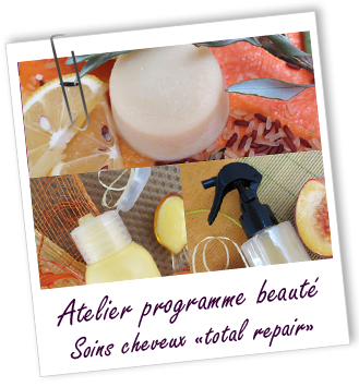 Atelier Programme beauté - TRIO DE SOINS CHEVEUX Atelier Programme beauté - TRIO DE SOINS CHEVEUX