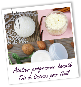 Atelier Programme beauté - Trio de Cadeaux 