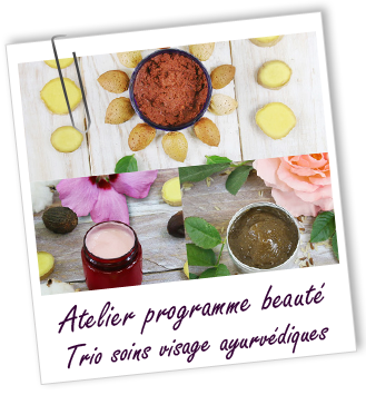 Atelier Programme beauté - TRIO DE SOINS VISAGE AYURVÉDIQUES - Aroma-Zone