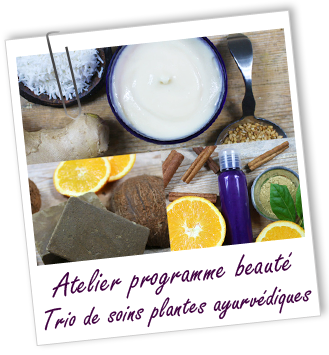 Atelier Programme beauté - TRIO DE SOINS CHEVEUX AUX PLANTES AYURVEDIQUES - Aroma-Zone