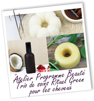 Atelier Programme beauté - Trio de soins rituel green pour les cheveux - Aroma-Zone