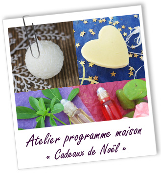 Atelier Programme beauté - Trio de cadeaux de Noël  -222-223-234- Aroma-Zone